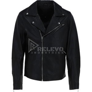Chaqueta de Cuero Genuino para Hombre al por Mayor, Chaqueta Bomber de Piel de Vacuno con Logotipo Personalizado, Abrigo de Vuelo de Alta Calidad, Chaqueta de Cuero Cálida para Invierno 2026 - Product Image 5