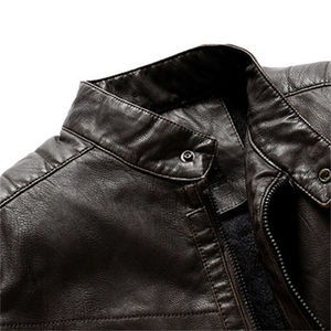 Veste en cuir pour homme 2026, style tendance, en cuir de vachette 100 % authentique, nouveau design et très actuel. - Product Image 4