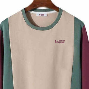 Sweat-shirt pour homme à imprimé unique fabriqué en usine, sweat-shirts imprimés tendance pour homme avec emballage personnalisé - Product Image 4