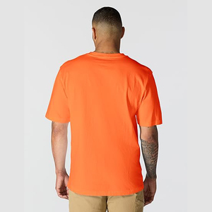 Combed <b>Ring</b> Spun Plain T Shirt Men 240GSM Pima Cotton Soft <b>Blank</b> Tee Bulk - Product Image 2