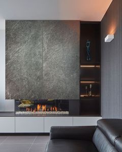 Panel de Pared Ultrafino de Chapa Natural de 1-1.5mm, Flexible, de Piedra de Pizarra Blanca Menta, Ecológico y Duradero, en Tamaños de 4x2/4x8 Pies - Product Image 6