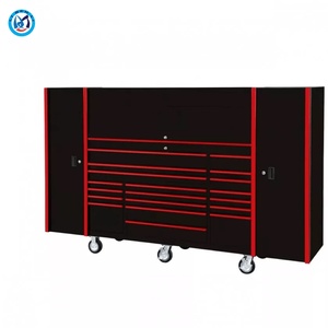 280*63*175cm kim loại công cụ Tủ 19 Caster đen OEM Chất lượng cao - Product Image 2
