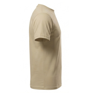 T-shirt unisexe à manches courtes en gros, OEM ODM, 100 % coton, col rond décontracté, tee-shirt vierge, impression numérique personnalisée sous marque privée - Product Image 4