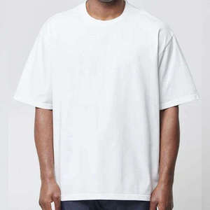 T-shirt surdimensionné pour homme, coupe ample, coton doux, col rond, manches courtes, streetwear, décontracté, confort quotidien - Product Image 1