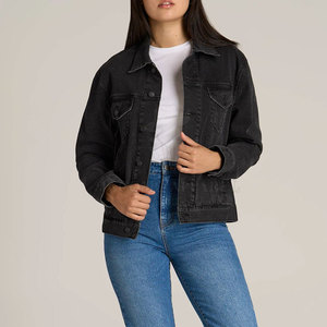 Vêtements d'hiver fabriqués au Pakistan, veste en jean pour femmes avec design personnalisé pour créer des vêtements d'extérieur élégants à vendre en ligne - Product Image 3