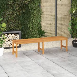 Banco de Jardín Duradero de 70.9 Pulgadas de Largo, Banco de Patio de Madera de Teca Sólida y Cálida - Product Image 1