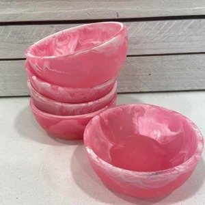 Bol décoratif en résine époxy fait main, best-seller, pour la décoration de la table à la maison, disponible à un prix excellent - Product Image 1