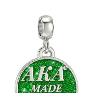   Bracelet pour femme fabriqué en 1997, élégant, couleur vert et argent, bijou à breloques, accessoire de mode pour poignet, inspiré des sororités, qualité supérieure - Product Image 5