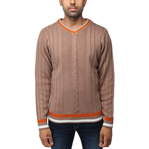 Pull en tricot 100% coton de qualité supérieure pour hommes - Classique, décontracté, à porter tous les jours, anti-boulochage et respirant, exporté du Bangladesh - Product Image 5