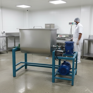 Mélangeur industriel robuste en acier inoxydable Micron India, moteur 440V 2000W, capacité 120KG, garantie 1 an pour l'alimentation et les produits chimiques - Product Image 3