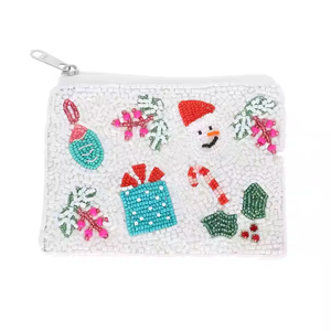 Petite bourse perlée faite à la main pour femmes, porte-monnaie élégant à prix abordable - Product Image 5