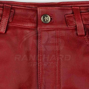 Pantalones de Cuero para Hombre, Elegantes, Rectos, Ligeros, Ajustados, Modernos, Casuales, Duraderos, Suaves y Cómodos, Estilo Urbano - Product Image 5