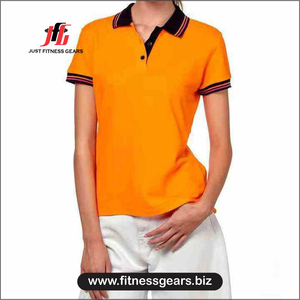 JUST FITNESS GEARS Conception professionnelle pour femmes – T-shirt respirant et à séchage rapide en polyester/coton pour usage décontracté adulte - Product Image 1