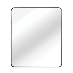 Specchio da parete rettangolare per bagno, nero, 30x36 pollici - Product Image 5