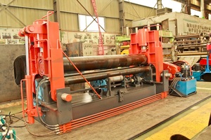 Giá rẻ hơn thủy lực 3 cuộn tấm Máy uốn cho cán tấm kim loại có thể được tùy chỉnh - Product Image 6