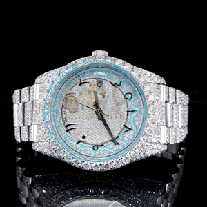 Reloj Cronógrafo de Lujo para Hombre, de Alta Calidad, con Cristales de Zafiro, Visualización de Fecha, Correa de Acero Inoxidable de 20 mm - Product Image 1