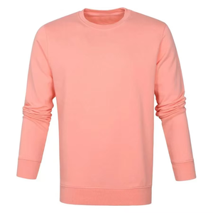 เสื้อสเวตเชิ้ตคอกลมผู้ชายผ้าฝ้ายเนื้อนุ่มแขนยาวสไตล์ลำลองสำหรับขายส่ง - Product Image 2