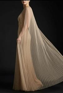 Robe de soirée longue élégante la plus vendue, ornée de perles faites à la main, pour demoiselles d'honneur, bals de promo et soirées galas, disponible au prix d'usine - Product Image 2