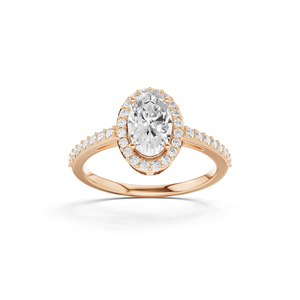 Bagues modernes en forme de poire avec détails de pierres radiantes et un attrait de joaillerie fine sophistiquée – Bagues en diamant modernes - Product Image 4