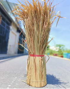 Vietnam Direct Manufacturer Grass Thatch Roofing Natural Grass Panels for Resort Hotel Outdoor Roof Cover Use - Product Image 1