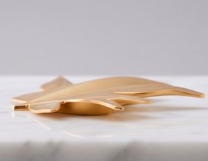 Repose-cuillère en métal en forme de feuille de palmier pour la cuisine, la maison, l'hôtel, le restaurant et les événements de mariage, articles de décoration de table - Product Image 3