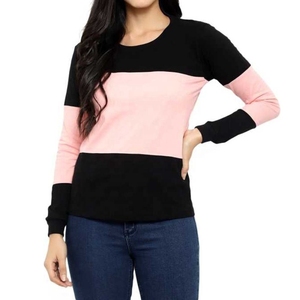 T-shirts décontractés pour femmes, coupe ample, tissu léger et respirant, option de tenue quotidienne moderne, facile à porter avec un design moderne - Product Image 6