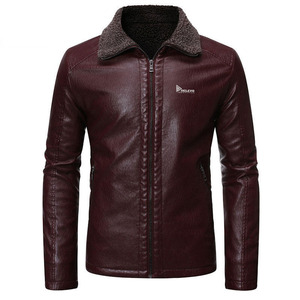 <b>Leather</b> <b>Jacket</b> Men Pu <b>Leather</b> <b>Jacket</b> Premium Quality Cowhide <b>Leather</b> <b>Jacket</b> For Man Men's Fashion Design New Arrival - Product Image 5