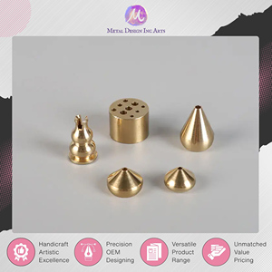 Brûleur d'encens en laiton très demandé, petit porte-encens solide pour bâtonnets d'encens, provenant d'un grossiste indien authentique pour les acheteurs en gros - Product Image 4