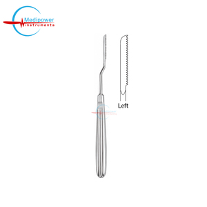 Medipower Instruments Manual Joseph Bayonet Left Handed Nasal Bone <b>Saw</b> 18.5cm-Nasal Surgery Tool CE Certified - Product Image 5