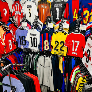 Proveedor de Ropa al por Mayor, Ofertas de Liquidación, Ropa Deportiva y para Exteriores, Impresión por Sublimación Personalizada, Tejido de Malla para Camisetas Americanas OEM - Product Image 3