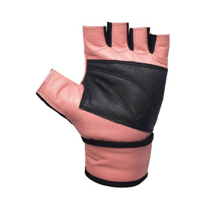 Gants de musculation Nayab Industries unisexes respirants en néoprène rembourrés avec support pour les poignets, paume antidérapante et fermeture auto-agrippante, noirs - Product Image 2