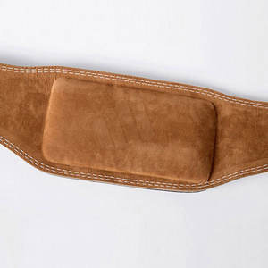 Ceinture de musculation réglable en cuir véritable pour la protection de la taille, ceinture de musculation en cuir personnalisée pour la salle de sport - Product Image 4