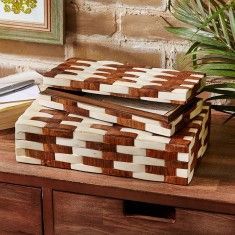 Traditional Bone Inlay Storage <b>Box</b> With <b>Removable</b> Inner <b>For</b> Living Room Display At Affordable Price By CRAFT ZONE EXPORT - Product Image 2