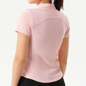 Polos Personalizados de Alta Calidad en Algodón para Mujer, Camisetas de Golf, Polos con Logotipo Personalizado, Polos Deportivos Ajustados para Mujer, Uniformes - Product Image 3