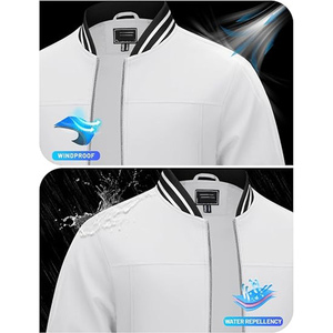 High Quality <b>Men</b> Varsity <b>Jackets</b> Custom Logo Long Sleeves 100%Cotton Plus Size Bomber <b>Jacket</b> <b>Men</b> <b>Baseball</b> <b>Jackets</b> Polyester - Product Image 5