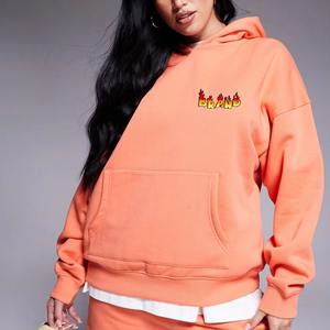 Sudaderas Extra Grandes y Ligeras para Mujer, Invierno, Cómodas, Transpirables, Forro Polar Antipelusas, Logotipo Frontal Personalizable, Colores y Tallas a Elección - Product Image 1