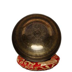 Bol chantant tibétain, instrument de méditation pour l'esprit et le corps, pour la relaxation, la connexion spirituelle et les séances de respiration concentrée - Product Image 3