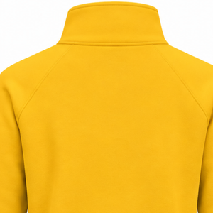 Sudadera con media cremallera amarilla para mujer de Sigma Gamma Rho, con gráfico de hermandad griega, personalizada, informal, estilo universitario y urbano - Product Image 3