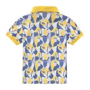 Polo personnalisé pour garçon en bas âge, grande taille, manches courtes, col uni, 85% coton, écologique, séchage rapide, respirant, décontracté, été - Product Image 2