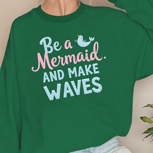 เสื้อสเวตเตอร์ของผู้หญิงเป็นนางเงือกและทำคลื่น - Product Image 5