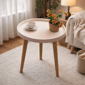 Table basse en bois de style nordique moderne, durable et écologique, idéale pour salon, salle à manger, canapé et appartement – Vente en gros sur mesure - Product Image 3