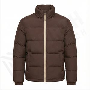 Oem Services Puffer Jacket Haute Qualité 2025 Fabrication Professionnelle Slim Fit Hommes Puffer Jacket Custom Mens Fashion - Product Image 2