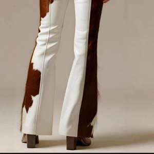 Pantalon en cuir véritable pour femme, tendance 2025, sur mesure, prix de gros, fabrication OEM 2026 - Product Image 5