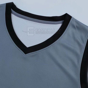 <b>Top</b> Quality Custom Made Design Logo Printed Basketball Uniform Sportswear Low MOQ OEM Service Basketball Uniform - Product Image 3