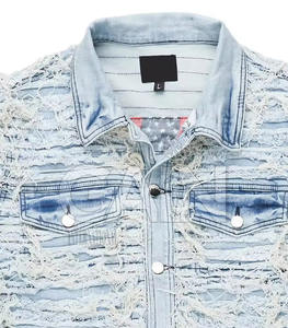แจ็คเก็ตยีนส์ผู้ชายสไตล์คลาสสิก เหมาะสำหรับใส่ลำลอง และเป็นตัวเลือกแจ็คเก็ตฤดูหนาวที่อบอุ่น - Product Image 6