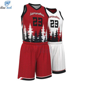 Ensemble de shorts et maillot de basket personnalisés pour équipe, uniforme de performance imprimé, séchage rapide, respirant, confortable, athlétique, grandes tailles - Product Image 6