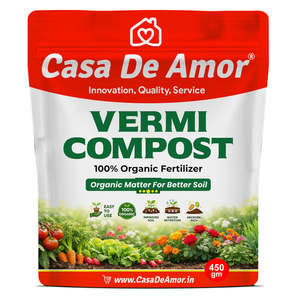 Casa De Amor Vermicompost pour plantes |   Engrais et fumier organiques, compost naturel de vers de terre pour le jardinage intérieur et extérieur - Product Image 1