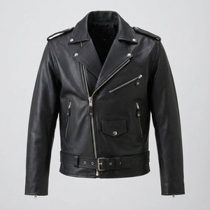 Men Leather <b>Jacket</b> Motorcycle Biker Style Protective Durable Premium Quality Fashion Winter Outfit Stylish Wear <b>Jackets</b> For Sale - Product Image 1