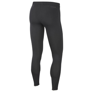 Leggings de Compresión Largos para Hombre, Negros, Cintura Elástica, Spandex, Poliéster, Diseño Sólido, Secado Rápido, 220g - Product Image 3
