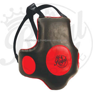 Protector de Pecho de Boxeo de Cuero PU Personalizado de Alta Calidad, Equipo de Protección de Pecho Duradero y Transpirable - Product Image 1